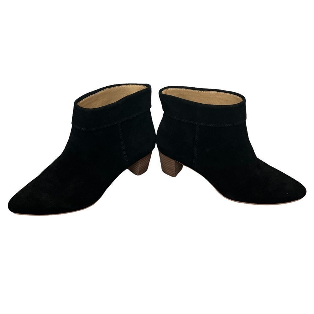 Lucky Brand Black Suede Zaprika Casual Bootie Size 8.5